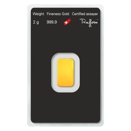2g Lingot d'Or | Argor-Heraeus