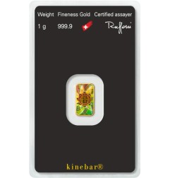 1g Lingot d'Or | Argor-Heraeus | Kinebar