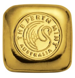 1 oz Lingot d'or coulé (Perth Mint)
