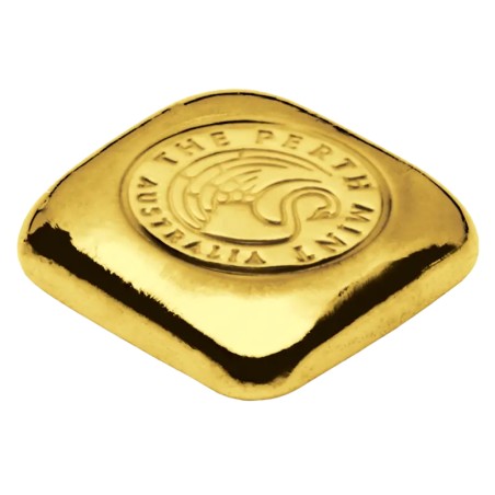1 oz Lingot d'or coulé (Perth Mint)