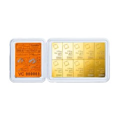 10 x 1/10 oz CombiBar® | Or | Valcambi