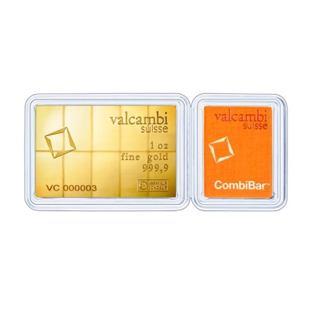 10 x 1/10 oz CombiBar® | Or | Valcambi