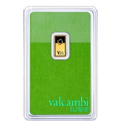 1g Lingot d'Or | Valcambi | Green Gold