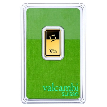 5g Lingot d'Or | Valcambi | Green Gold