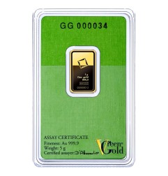 5g Lingot d'Or | Valcambi | Green Gold