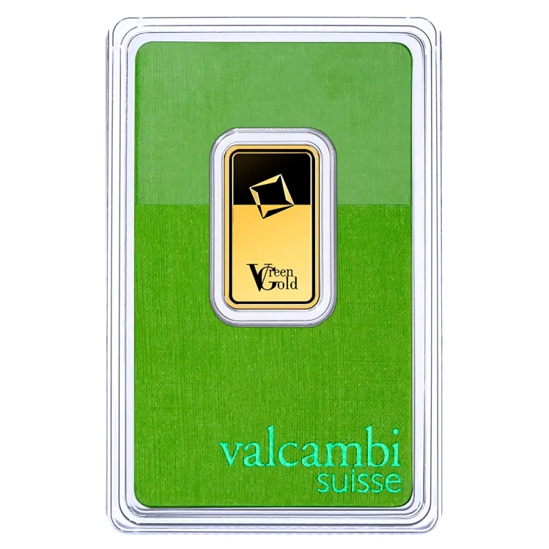10g Lingot d'Or | Valcambi | Green Gold 10g Lingot d'Or | Valcambi | Green Gold