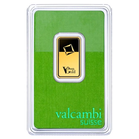10g Lingot d'Or | Valcambi | Green Gold