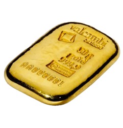 50g Lingot d'or | Valcambi | Coulé