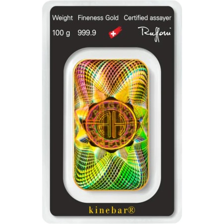 100g Lingot d'Or | Argor-Heraeus | Kinebar