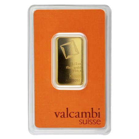 1/2 oz Lingot d'Or | Valcambi