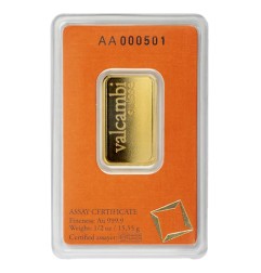 1/2 oz Lingot d'Or | Valcambi