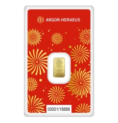 1g Lingot d'Or | Argor-Heraeus | Année du Serpent | 2025