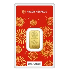 5g Lingot d'Or | Argor-Heraeus | Année du Serpent | 2025