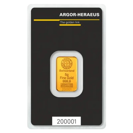 5g Lingot d'Or | Argor-Heraeus