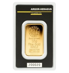 20g Lingot d'Or | Argor-Heraeus