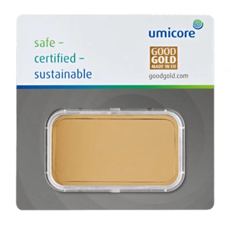 100g Lingot d'Or | Umicore | Frappé