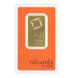 1 oz Lingot d'Or | Valcambi