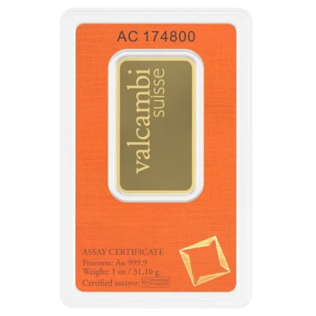 1 oz Lingot d'Or | Valcambi
