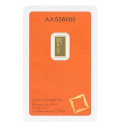 1g Lingot d'Or | Valcambi