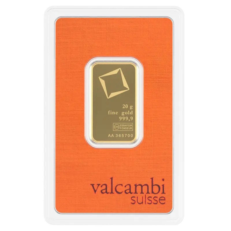20g Lingot d'Or | Valcambi
