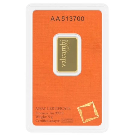 5g Lingot d'Or | Valcambi