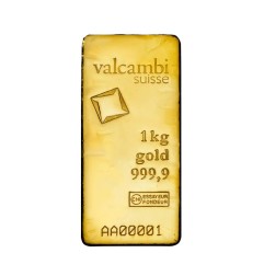1 Kilo Lingot d'Or | Valcambi