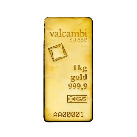 1 Kilo Lingot d'Or | Valcambi