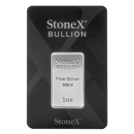 1 oz Lingot d'Argent | StoneX Bullion