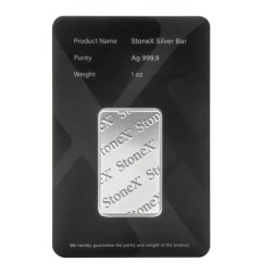 1 oz Lingot d'Argent | StoneX Bullion