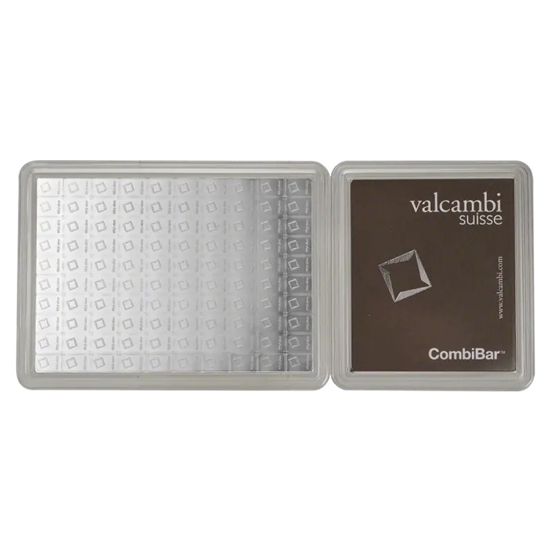 100 x 1g CombiBar® d'Argent | Valcambi