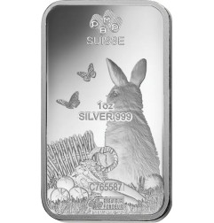 1 oz Lingot d'Argent | Blíster Endommagé