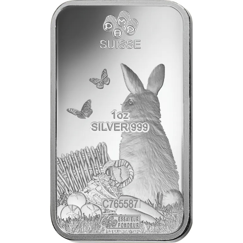 1 oz Lingot d'Argent | Blíster Endommagé 1 oz Lingot d'Argent | Blíster Endommagé