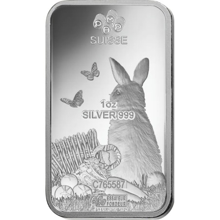 1 oz Lingot d'Argent | Blíster Endommagé