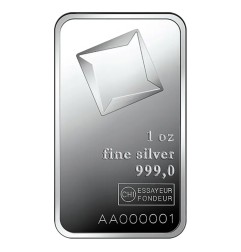 1 oz Lingot d'Argent | Blíster Endommagé