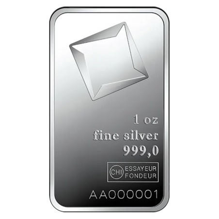 1 oz Lingot d'Argent | Blíster Endommagé