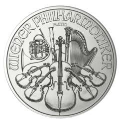 1/25 oz Philharmonique de Vienne | Platine | 2025