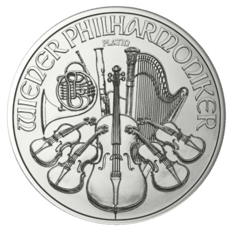 1/25 oz Philharmonique de Vienne | Platine | 2025