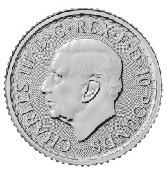 1/10 oz Britannia Charles III Platine | 2025