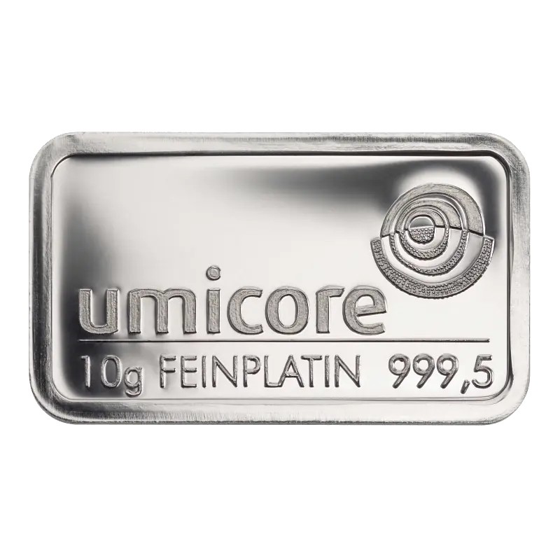 10g Lingot de Platine | différents fabricants 10g Lingot de Platine | différents fabricants