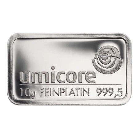 10g Lingot de Platine | différents fabricants