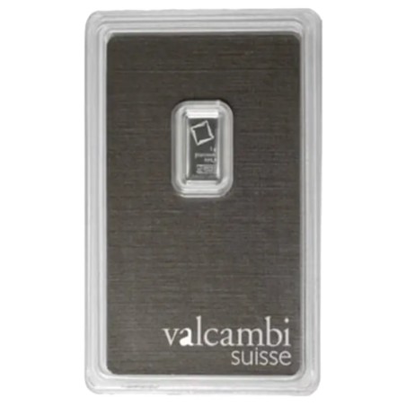 1g Lingot de Platine | Valcambi