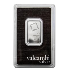 20g Lingot de Platine | Valcambi