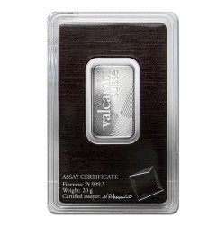 20g Lingot de Platine | Valcambi