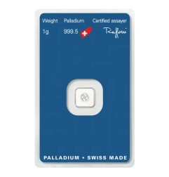 1g Lingot de Palladium | Argor-Heraeus