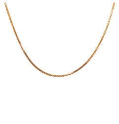22kt Collier de Blé en Or