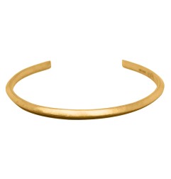 24kt Gold Bracelet Classique avec Bord