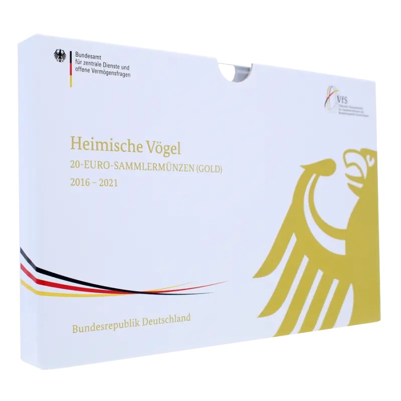 Oiseaux Indigènes Allemands - Cas pour la collection complète VIDE Oiseaux Indigènes Allemands - Cas pour la collection complète VIDE