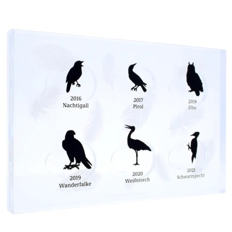 Oiseaux Indigènes Allemands - Cas pour la collection complète VIDE