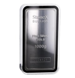 1 kilo StoneX Silver Capsule Coinbar