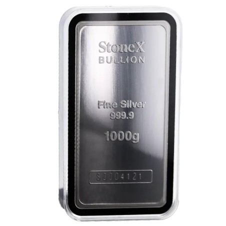 1 kilo StoneX Silver Capsule Coinbar